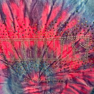 Tie-Dye Fringe Bahamas Tank Top